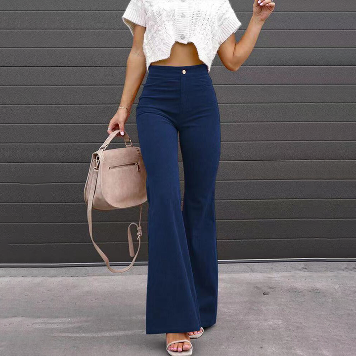 Women’s High Waist Bellbottom Pants | Vintage Style