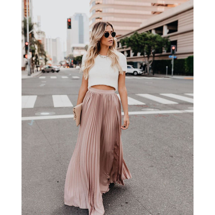 Women’s Pleated Skirt | Flowing
