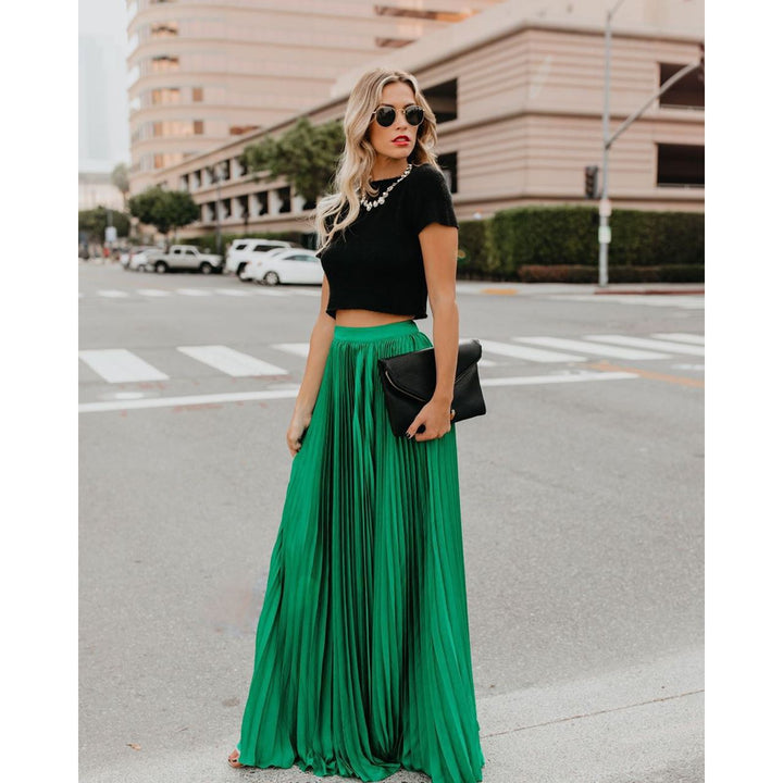 Women’s Pleated Skirt | Flowing