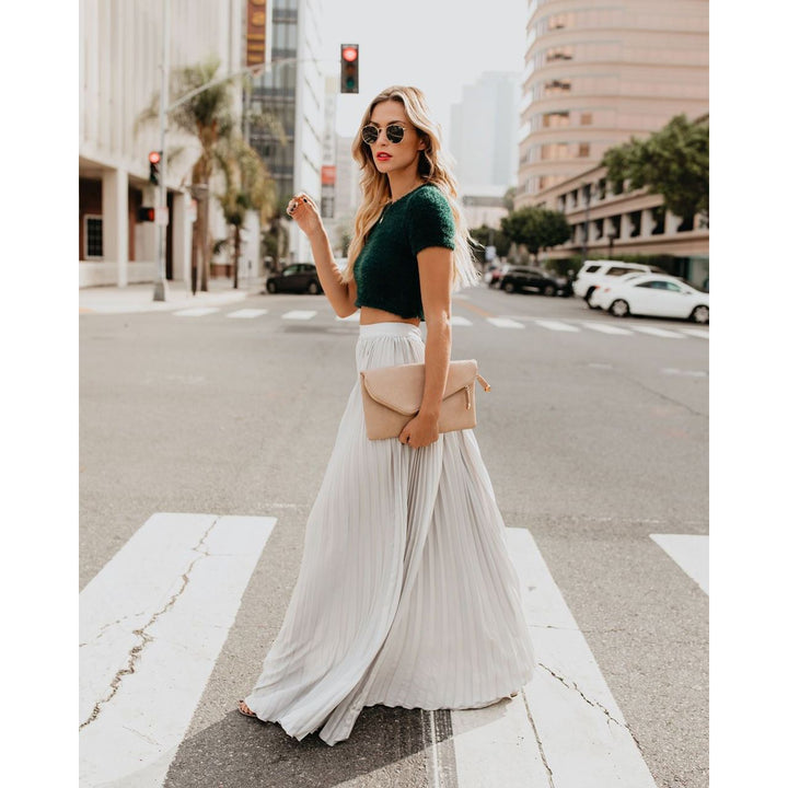 Women’s Pleated Skirt | Flowing