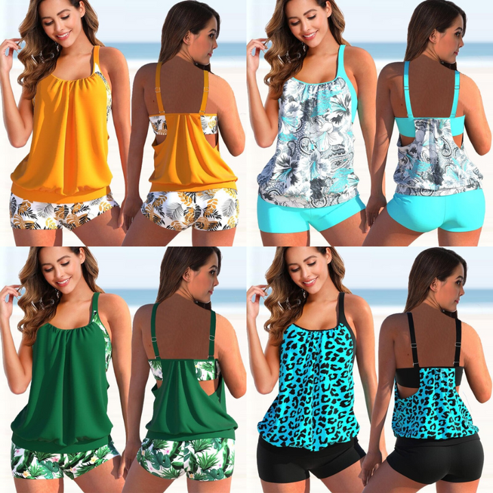 Women’s 2-Piece Tankini Set | Printed