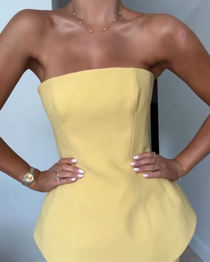 Delaney | Strapless Maxi Dress 2