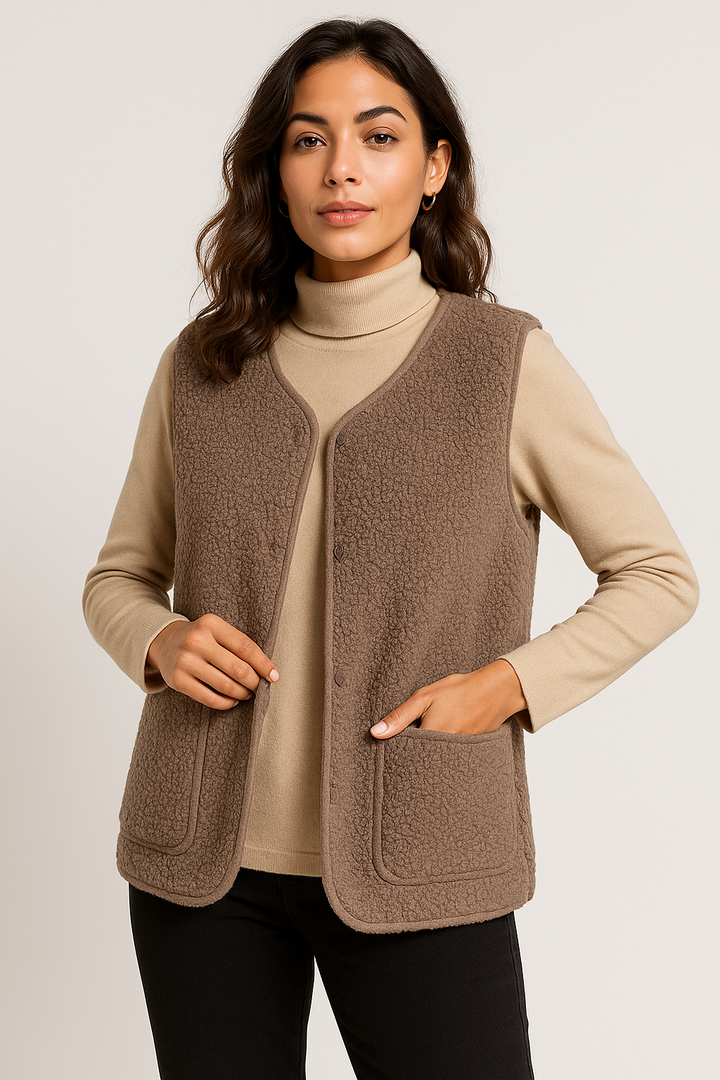 Dione plush vest 4