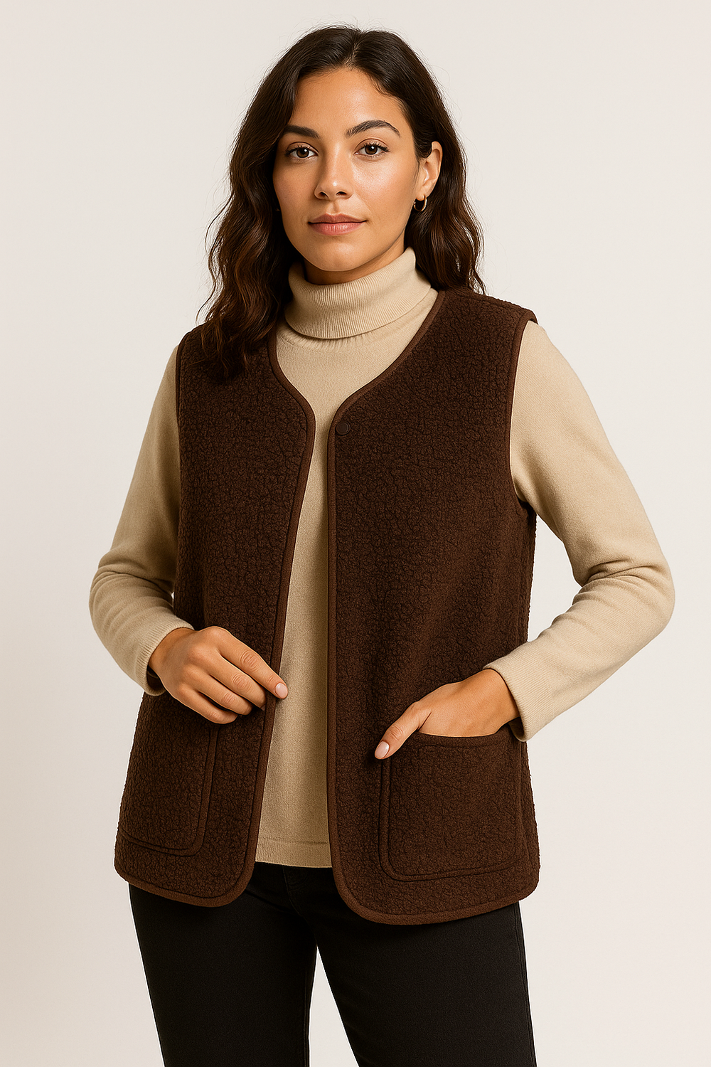 Dione plush vest 2