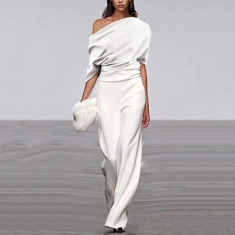 Elegant Spring Jumpsuit with Single-Breasted Neckline 0