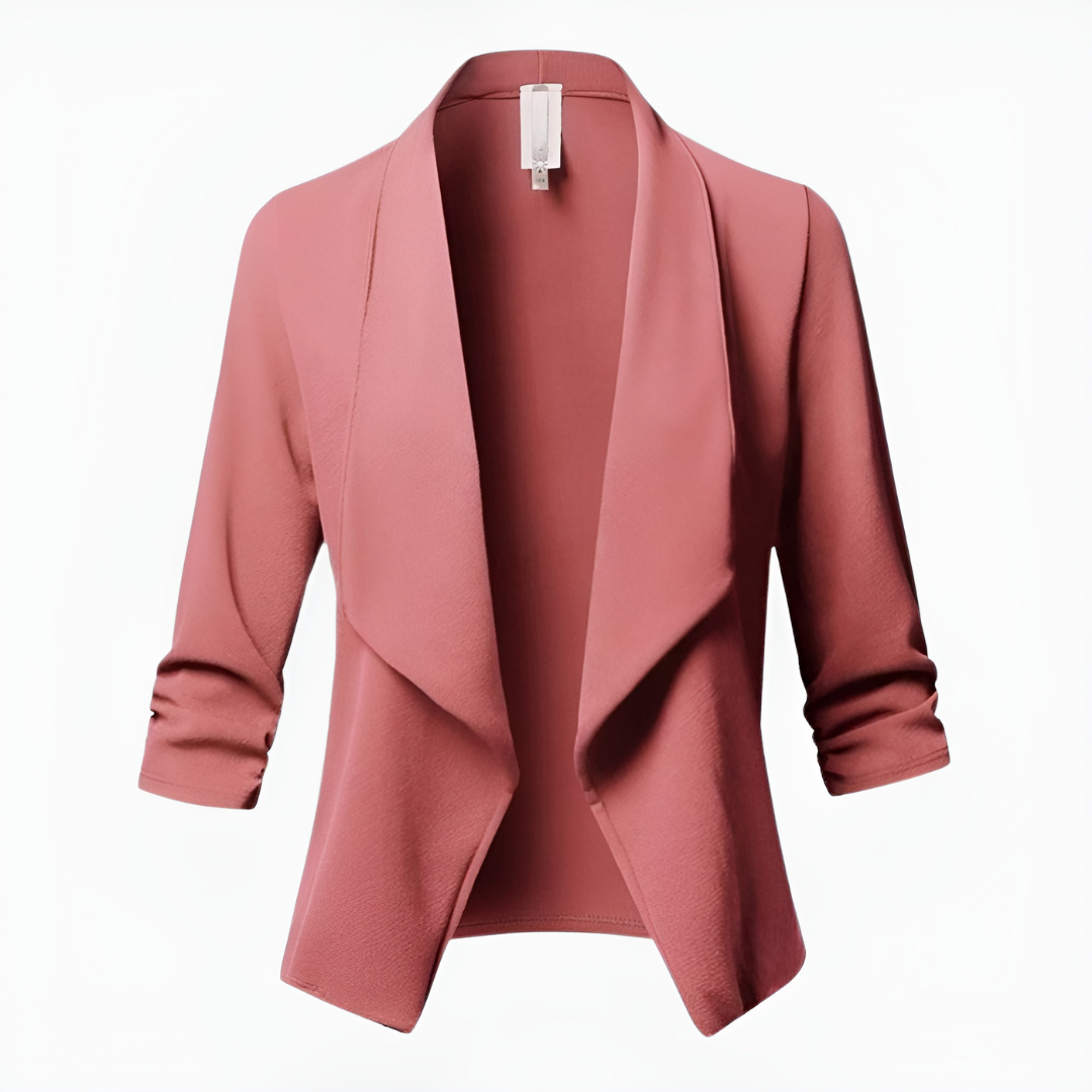 Elegant blazer with long sleeves for women | Formally 1