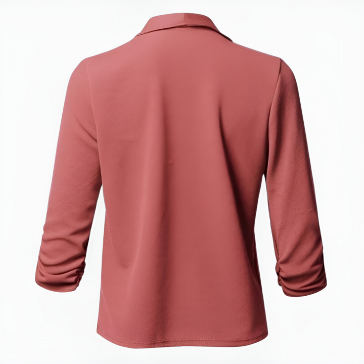Elegant blazer with long sleeves for women | Formally 2