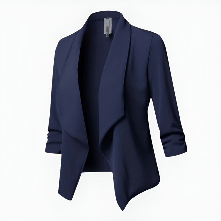 Elegant blazer with long sleeves for women | Formally 3