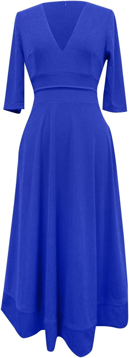 Elegant evening dress for women | Midi 12