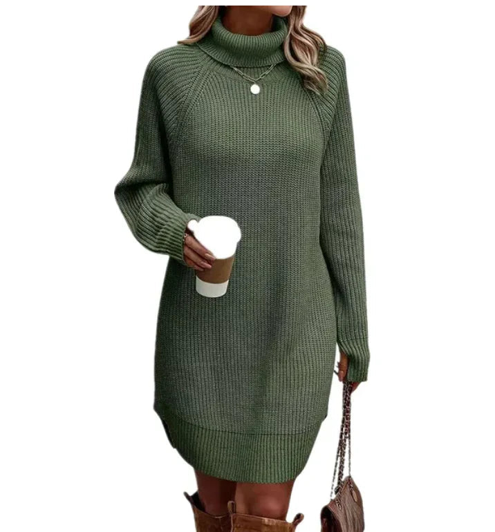 Elegant knitting dress for women 3