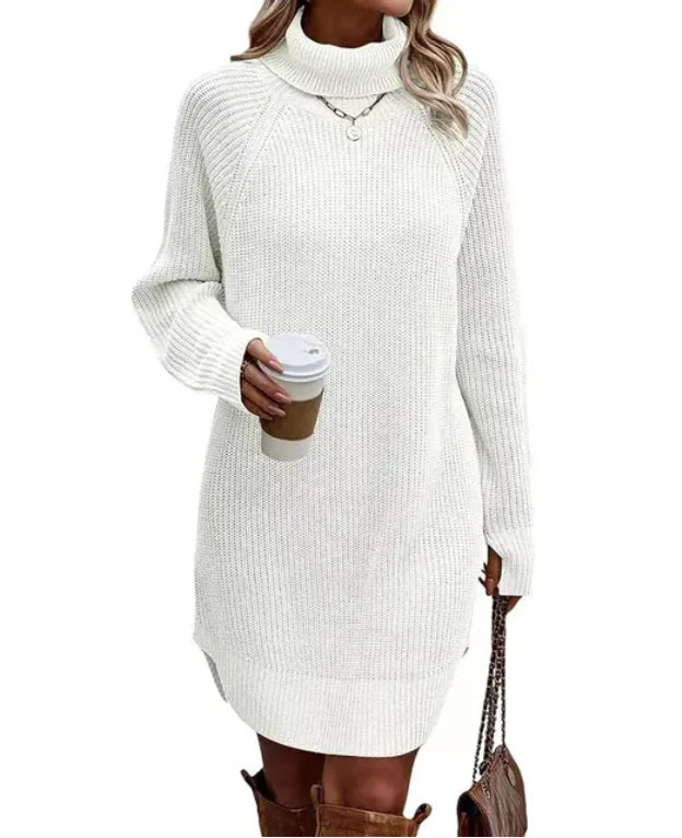 Elegant knitting dress for women 4