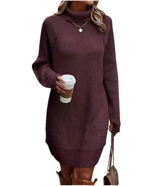 Elegant knitting dress for women 5