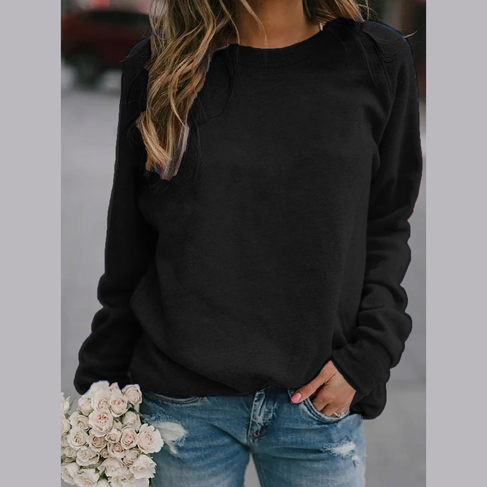 Eliza™ - Stylish, comfortable crew neck sweatshirt 0