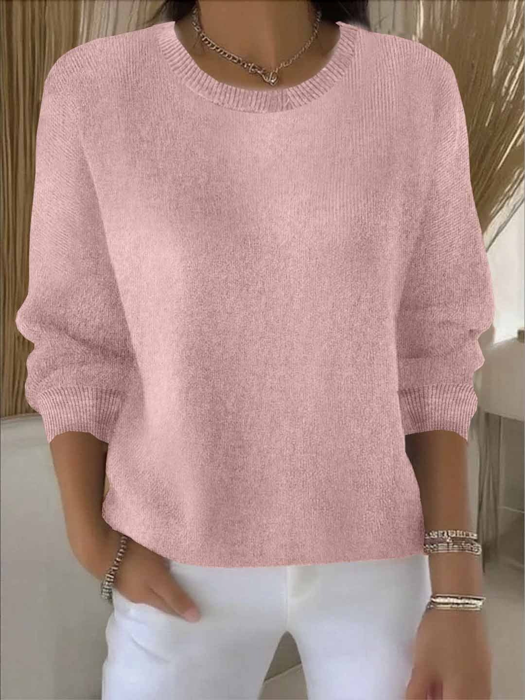 Women's Sophisticated Knit Jumper Relaxed Fit