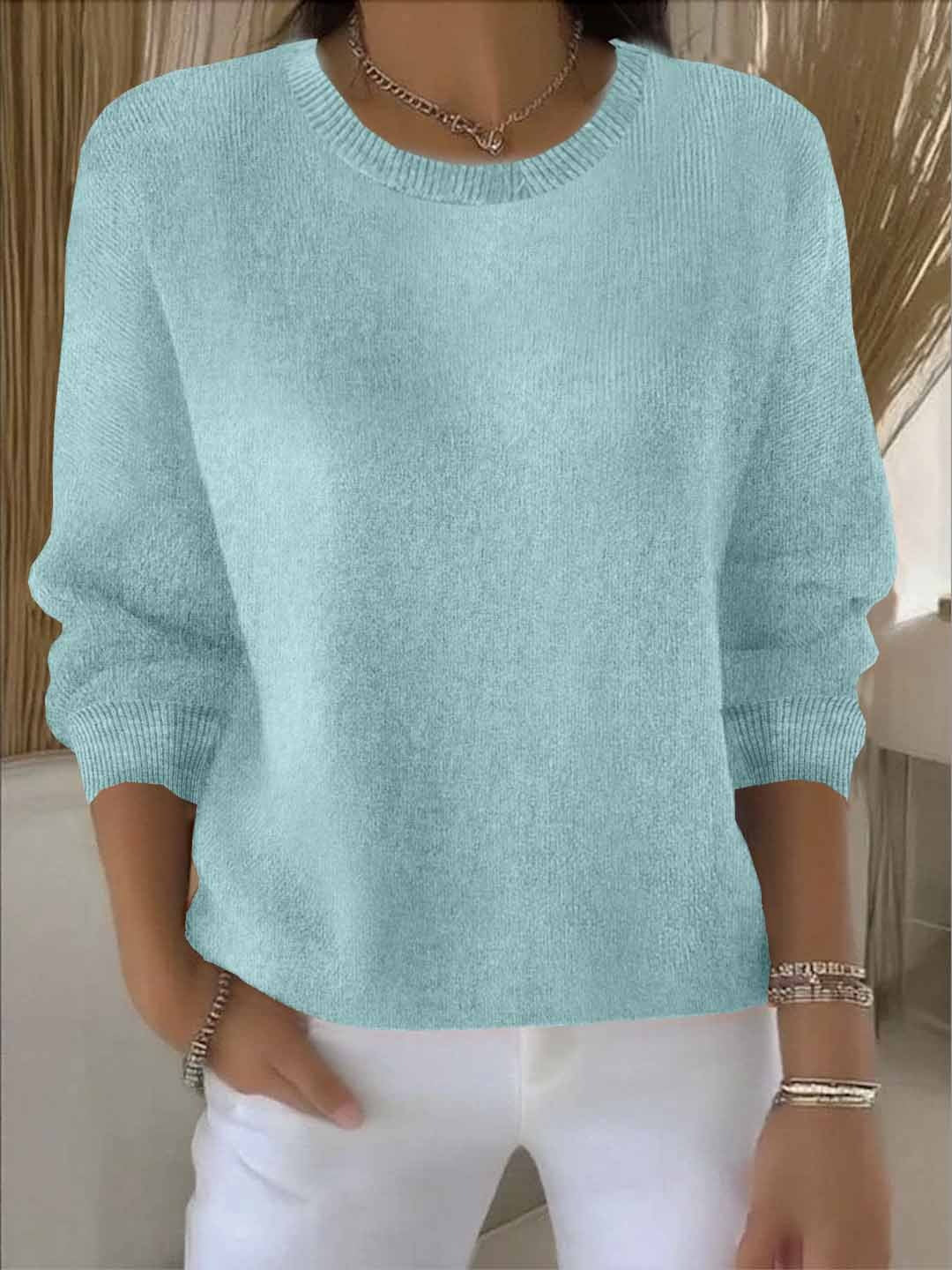 Women's Sophisticated Knit Jumper Relaxed Fit
