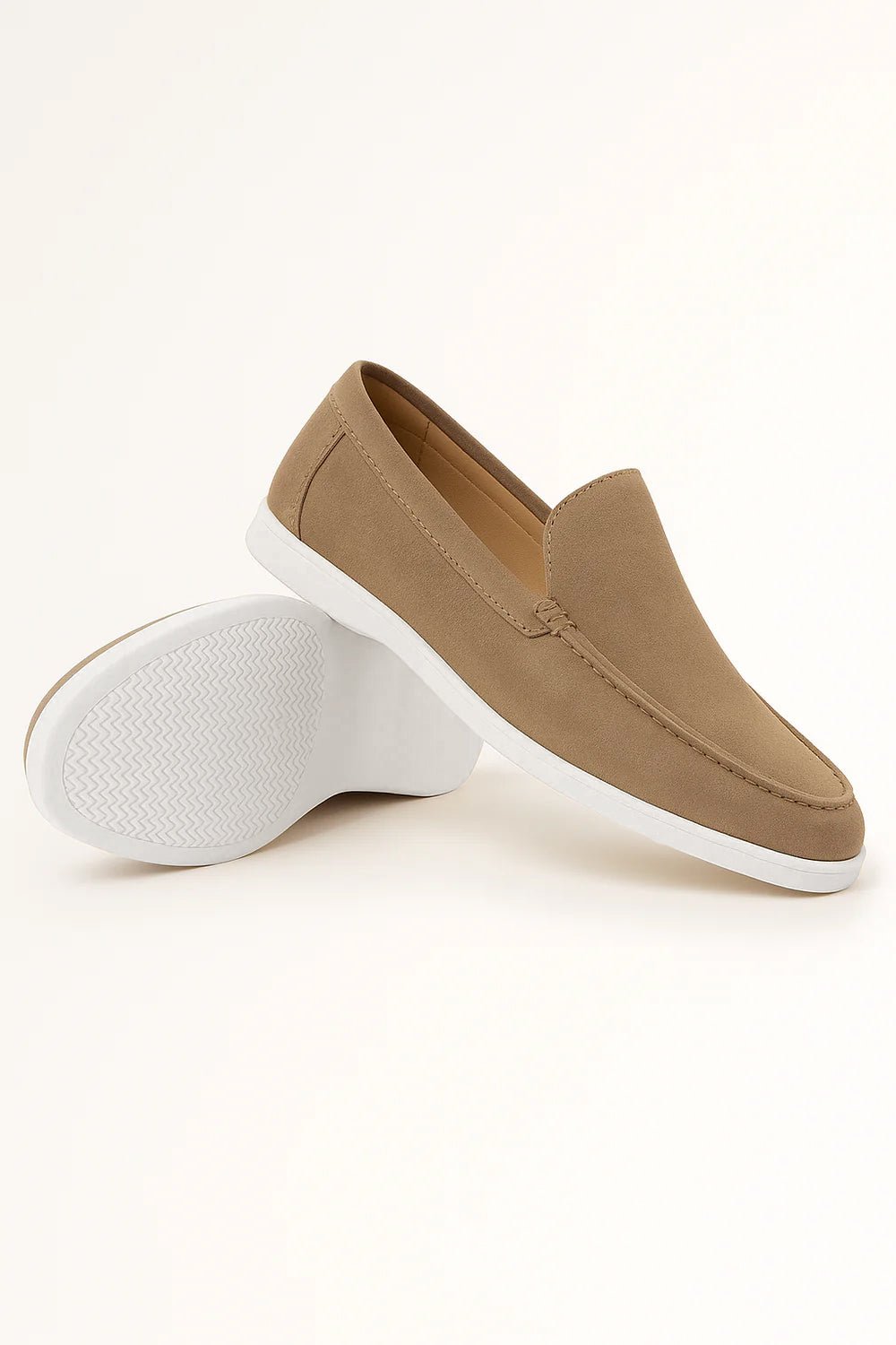 Ernstjan Loafers white sole suede 0