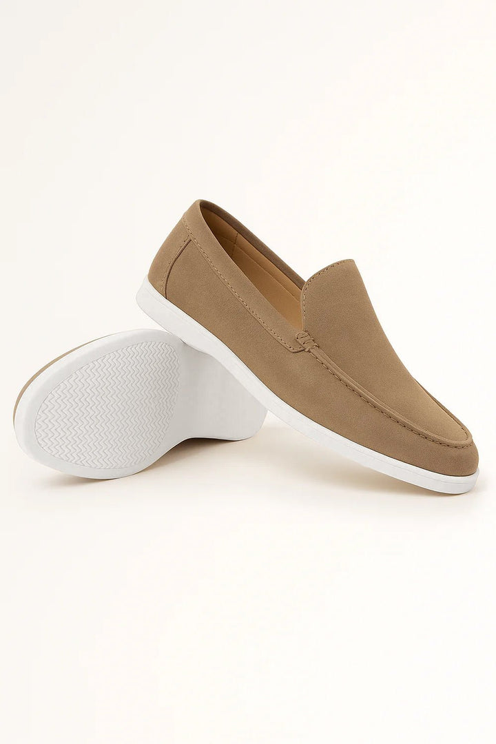 Ernstjan Loafers white sole suede 0