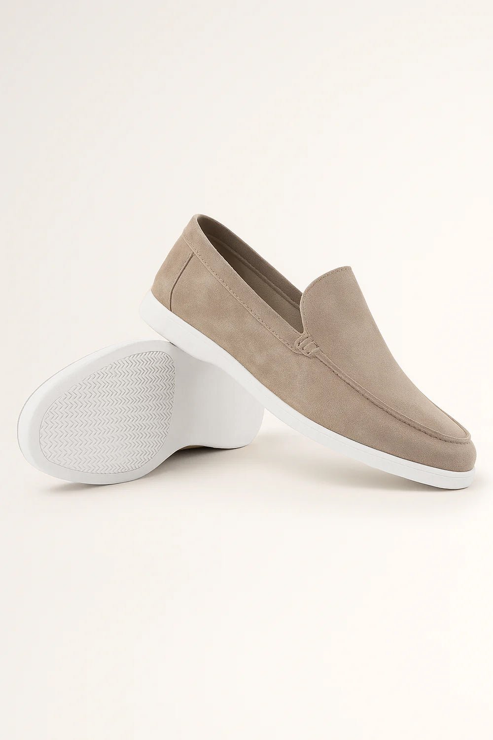 Ernstjan Loafers white sole suede 1