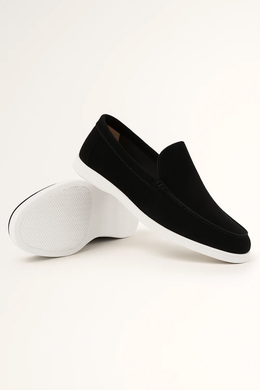 Ernstjan Loafers white sole suede 2