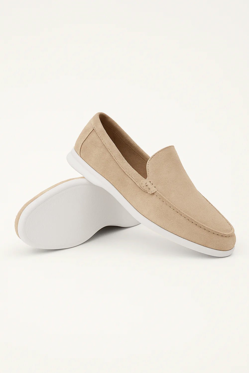 Ernstjan Loafers white sole suede 3