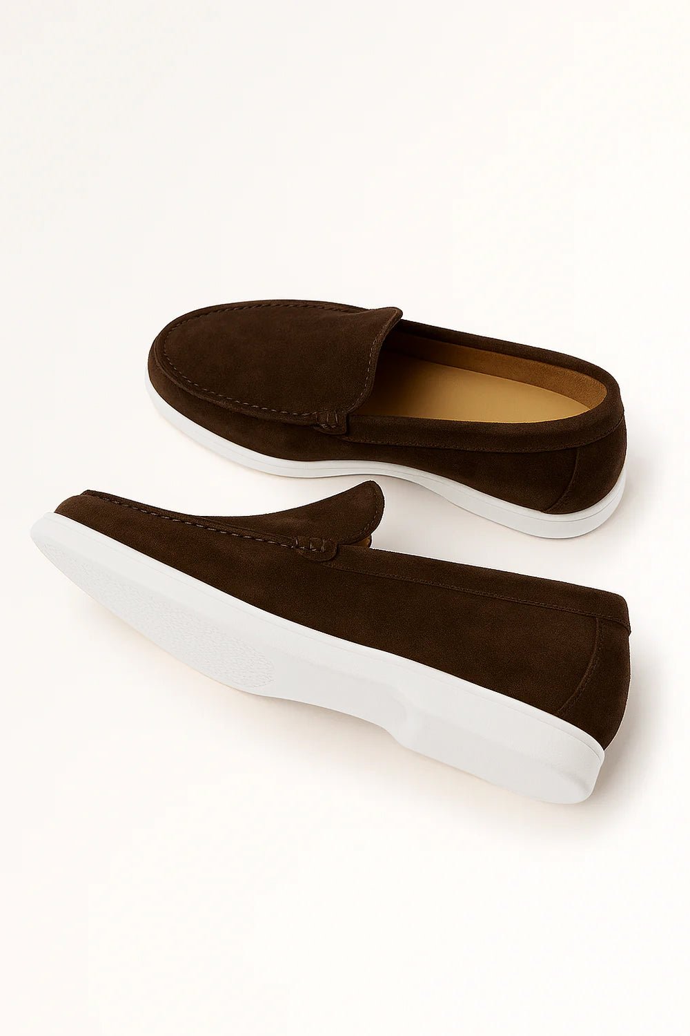 Ernstjan Loafers white sole suede 4