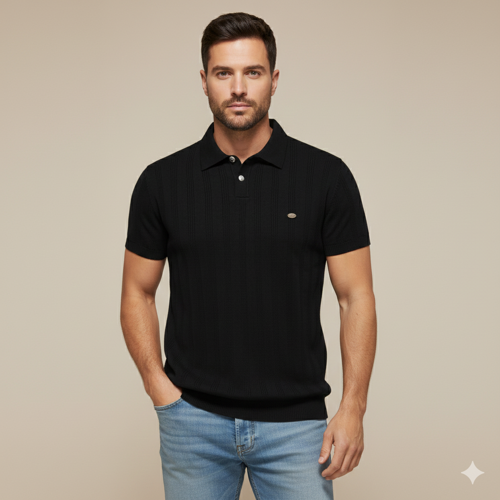 Striped Classic Polo Shirt for Men