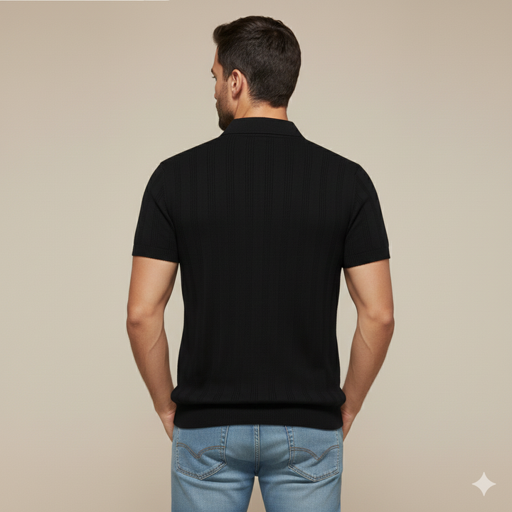 Striped Classic Polo Shirt for Men