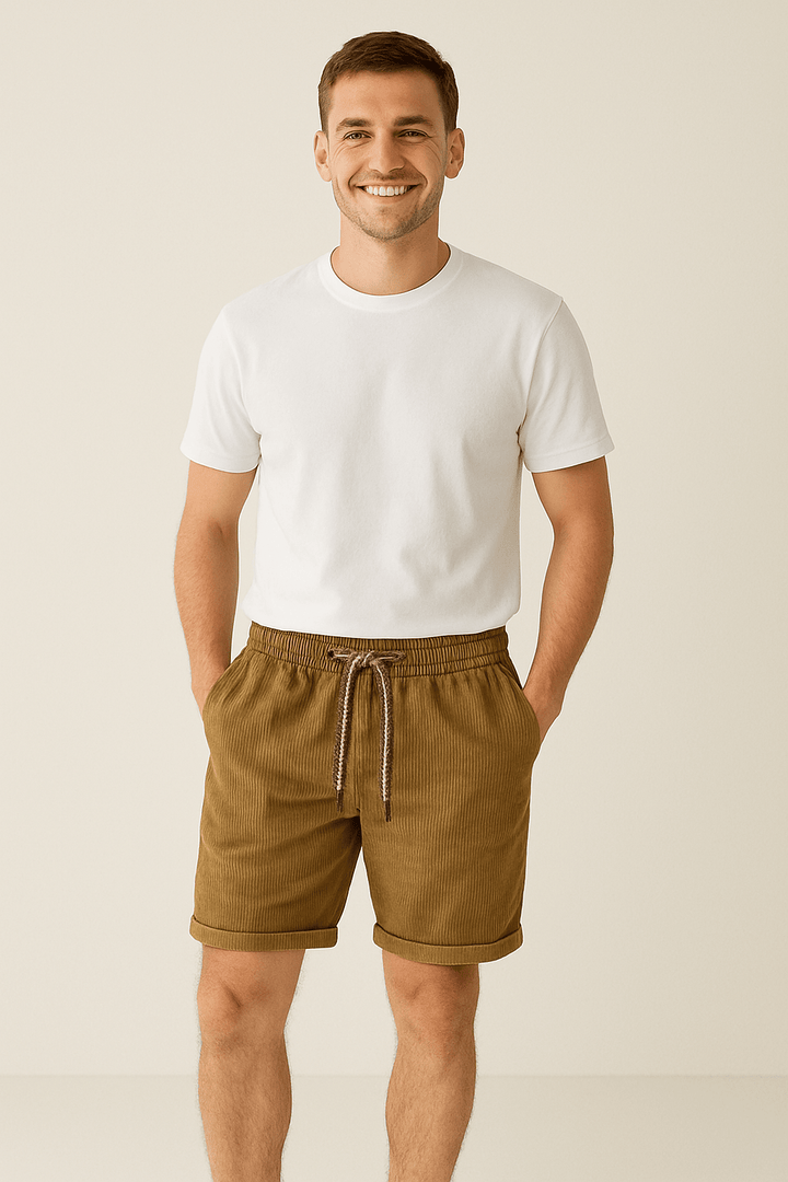 Men’s Casual Summer Shorts | Elastic Waist