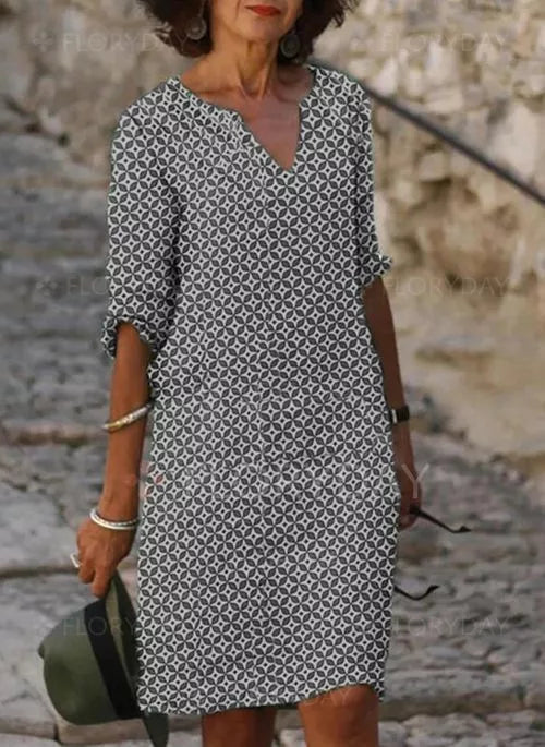 Women’s Summer Dress | Short Sleeve Casual