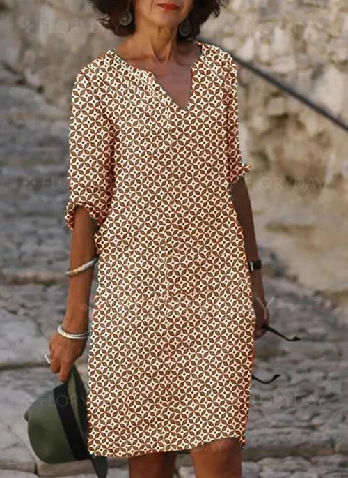 Women’s Summer Dress | Short Sleeve Casual
