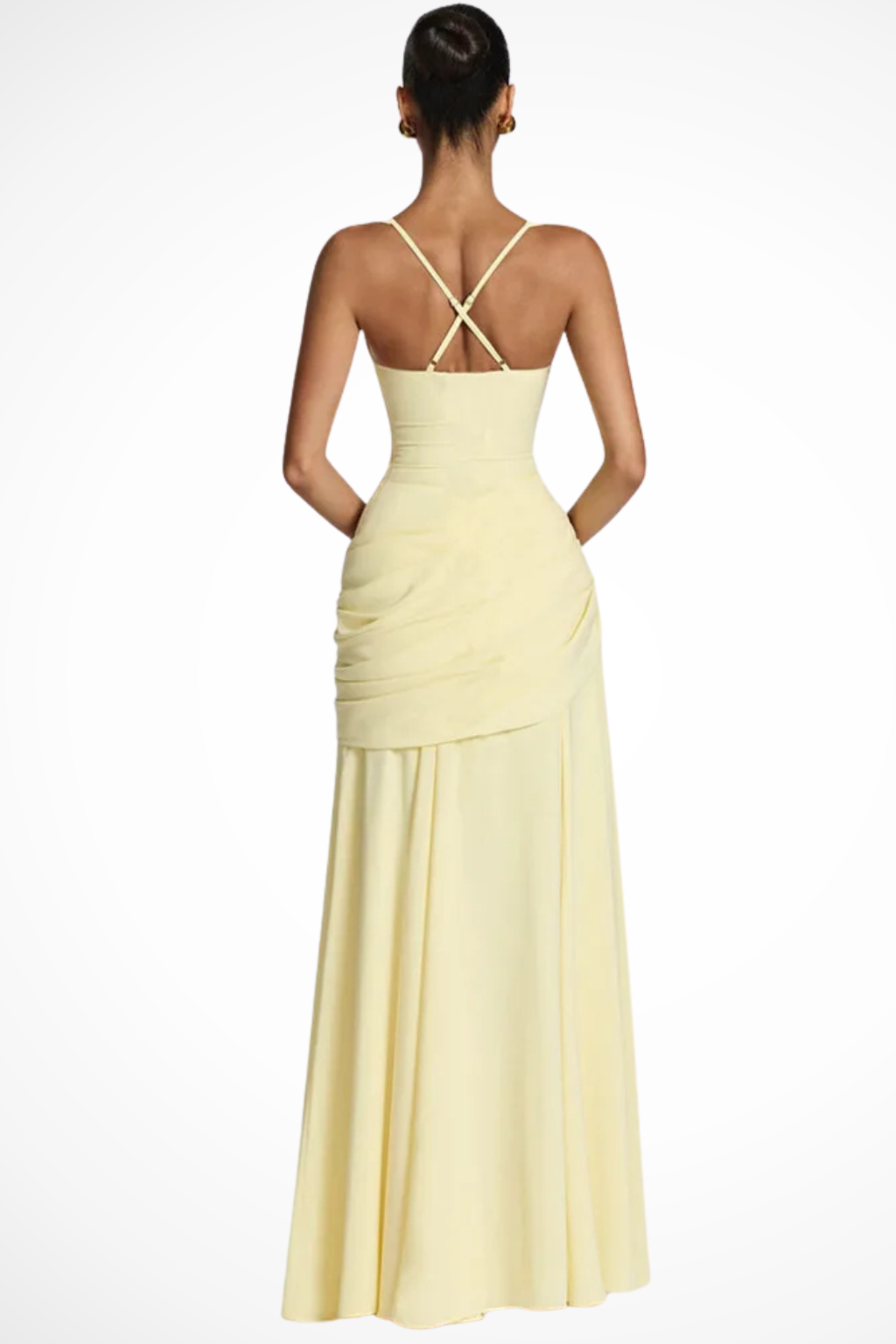 Daisy | Wedding Guest Maxi Dress Square Neck A Line