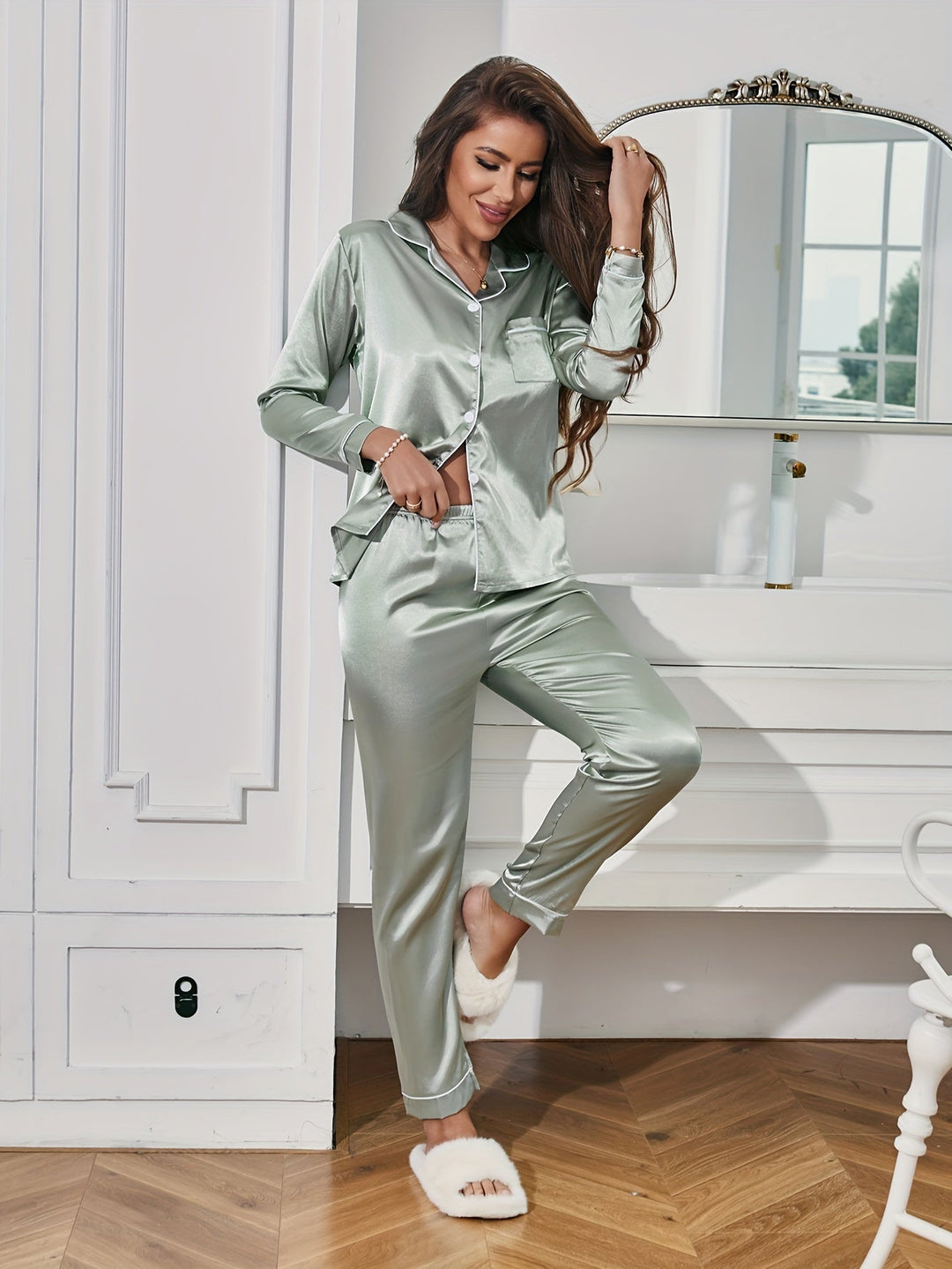Women’s Two-Piece Pajama Set | Casual Loungewear