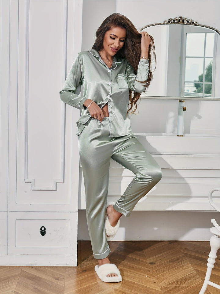 Women’s Two-Piece Pajama Set | Casual Loungewear