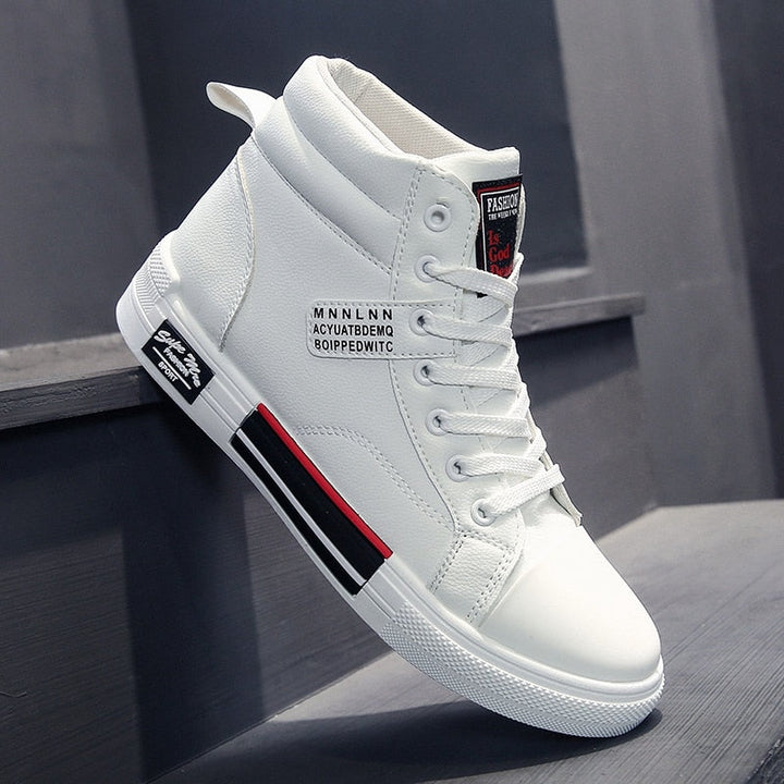 Shoes High Top Lace Up Design for Men