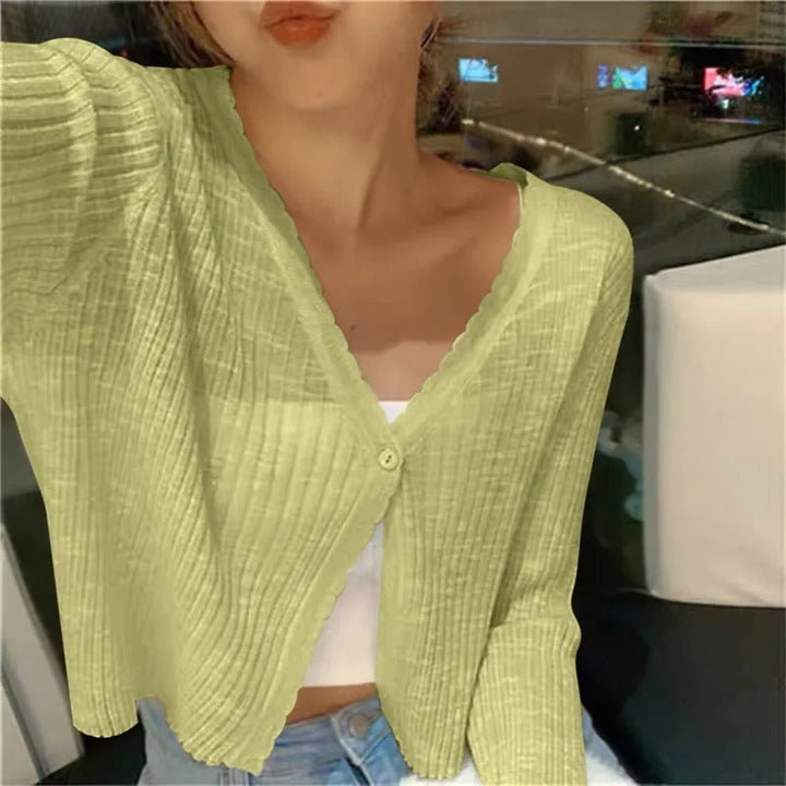 Women’s Open Front Knit Cardigan | Summer Style