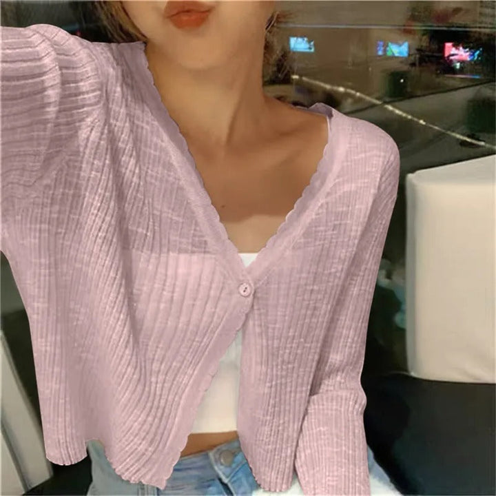 Women’s Open Front Knit Cardigan | Summer Style