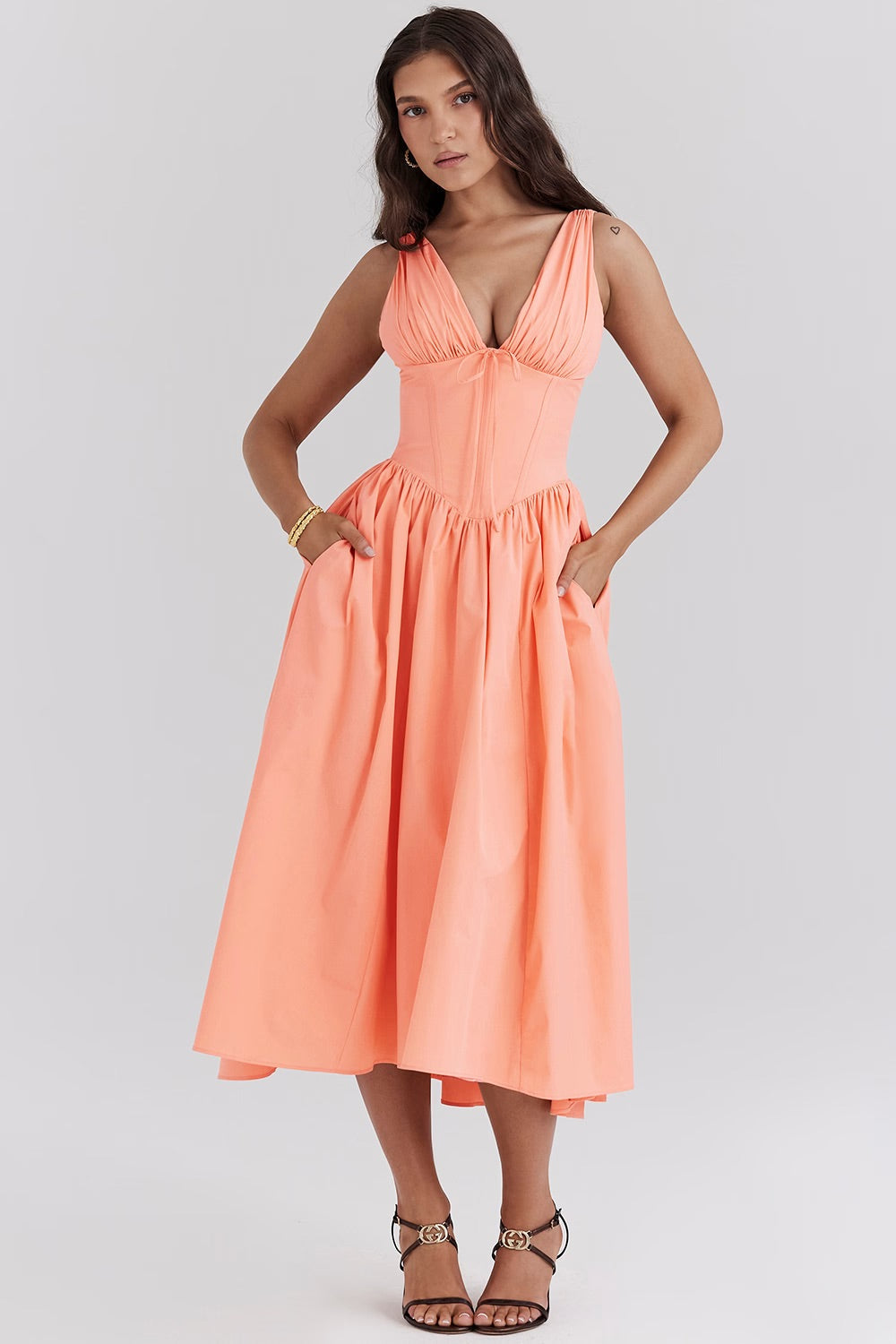 Women's Sunshine Wedding Midi Dress