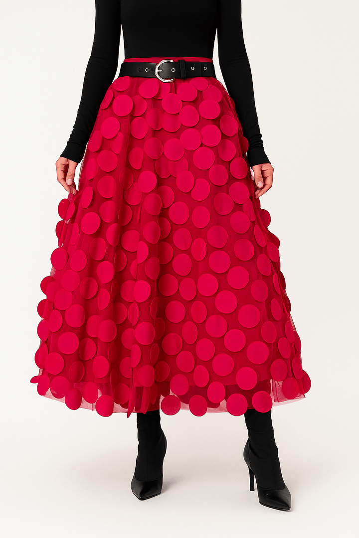 Women’s A-Line Midiskirt | Flowing Elegant