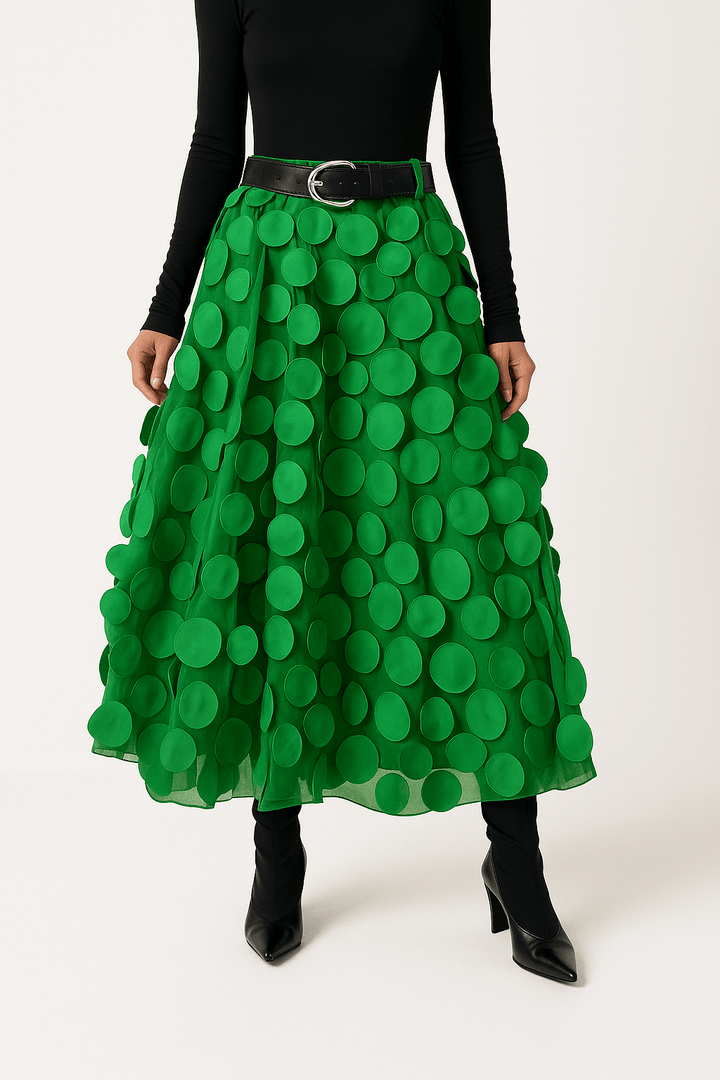 Women’s A-Line Midiskirt | Flowing Elegant