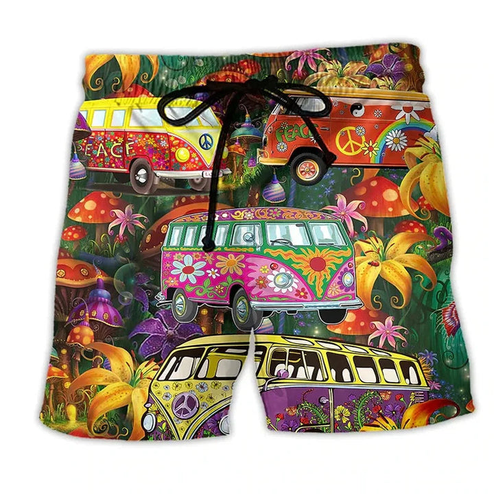Men’s Swim Shorts | Graffiti Street Style Fit
