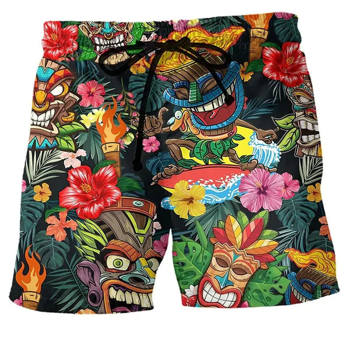 Men’s Swim Shorts | Graffiti Street Style Fit