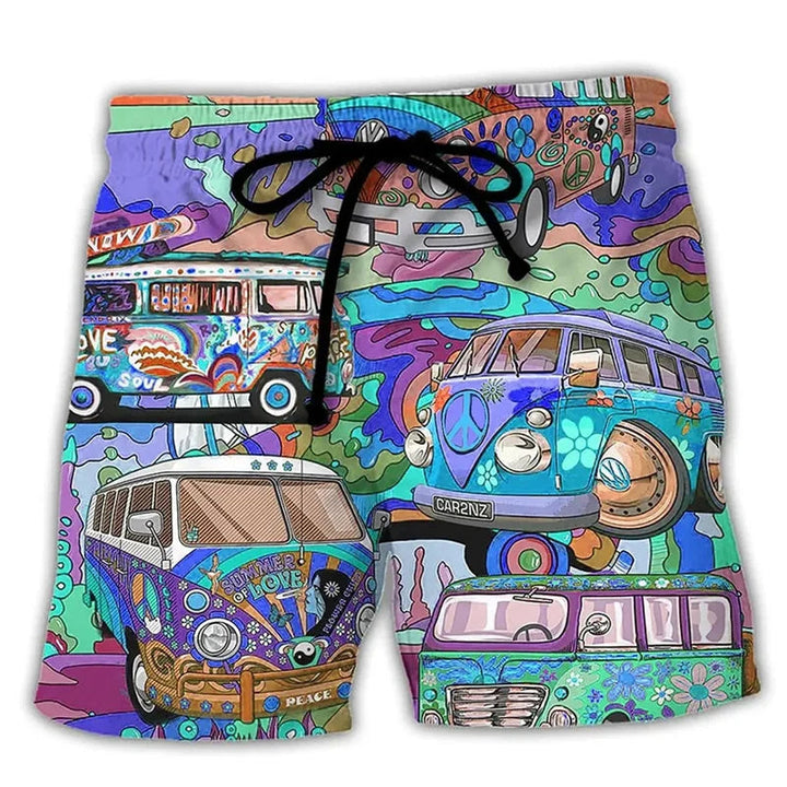 Men’s Swim Shorts | Graffiti Street Style Fit