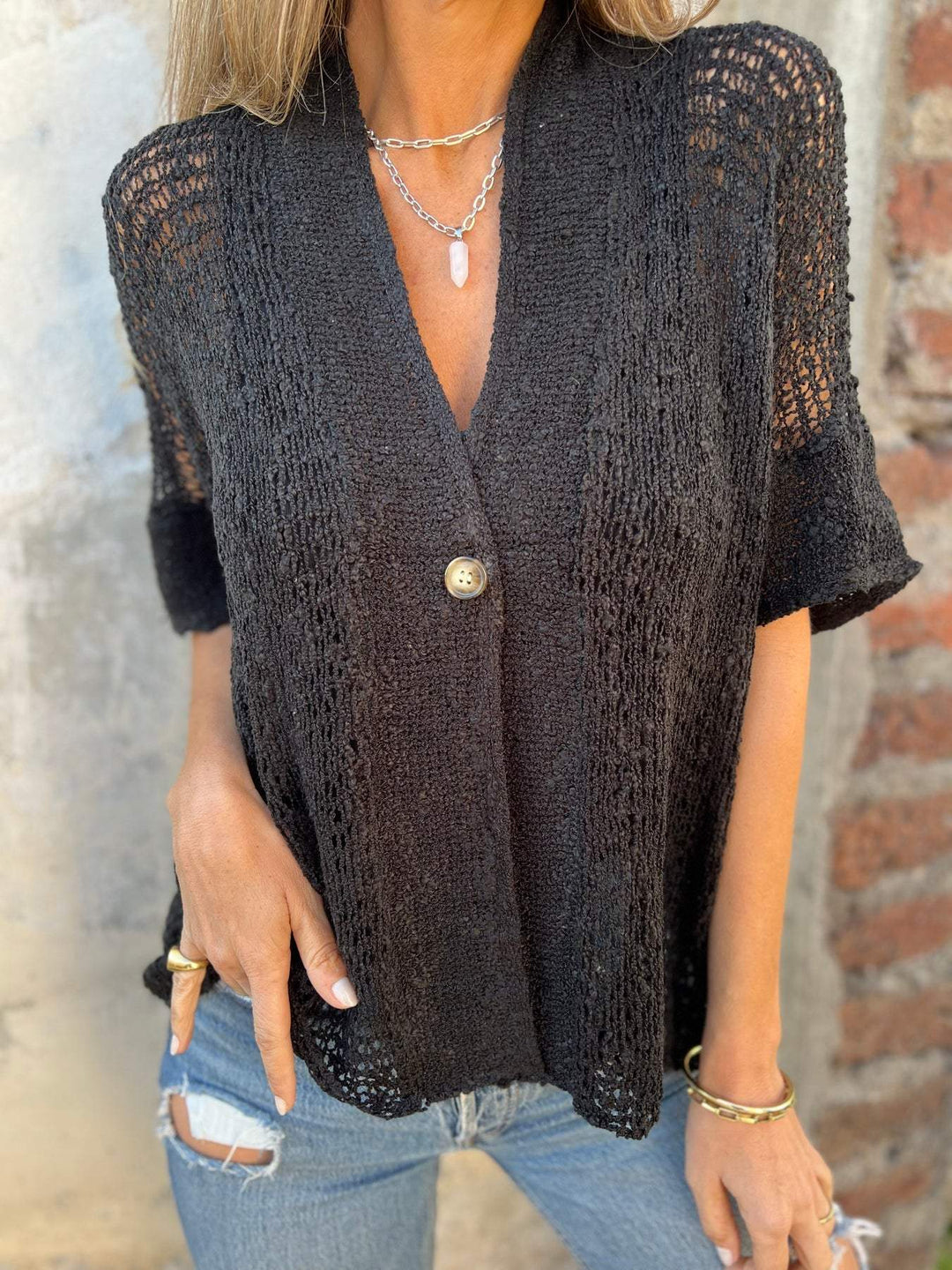 Ivonie™ - Elegant Textured Top 5