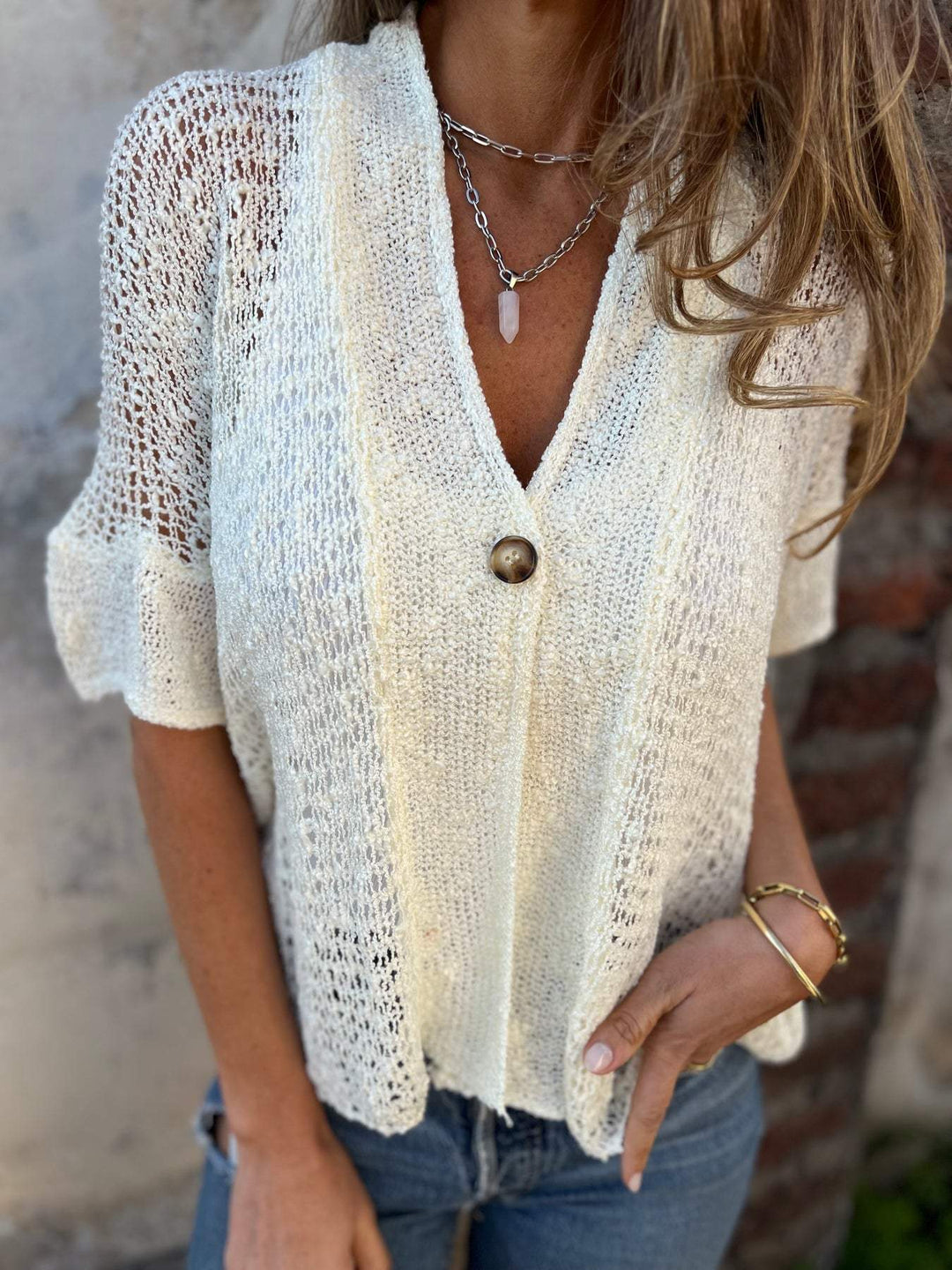 Ivonie™ - Elegant Textured Top 8