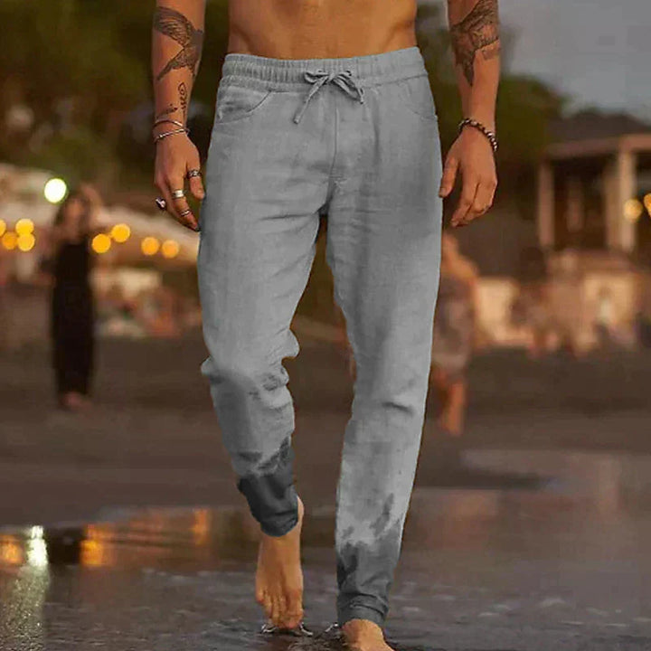 Relaxed Fit Summer Trousers for Men