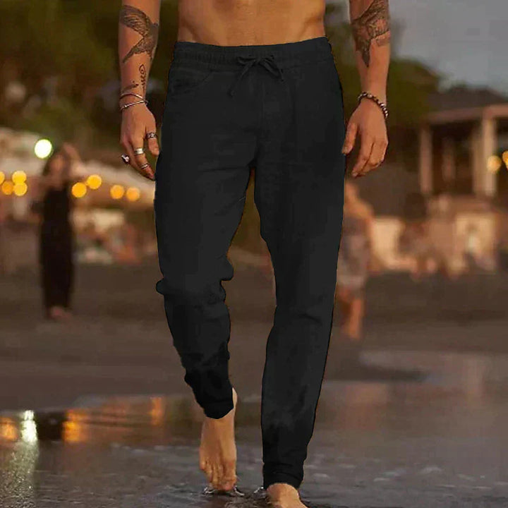 Relaxed Fit Summer Trousers for Men