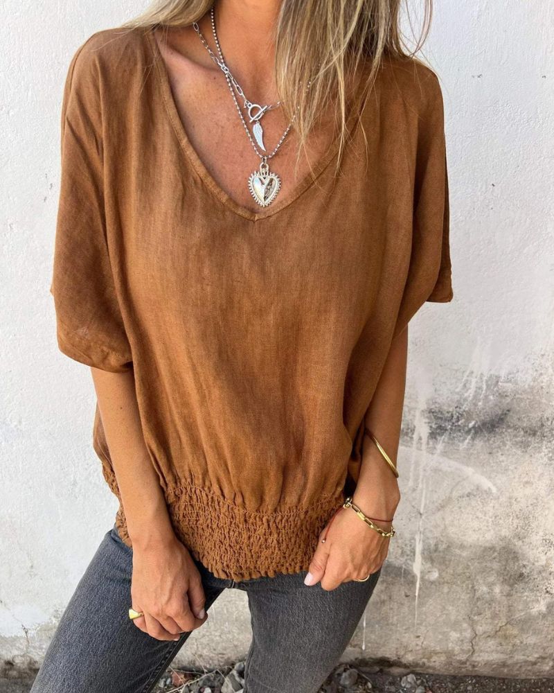 JENNY™ - Relaxed Summer Top 0