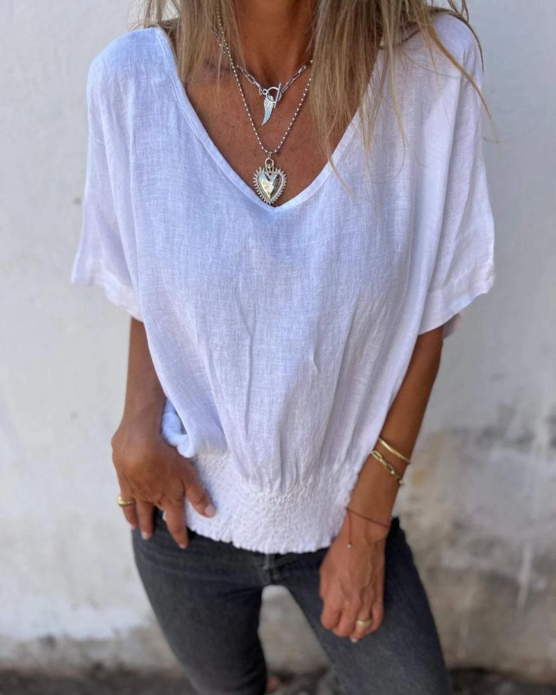 JENNY™ - Relaxed Summer Top 1