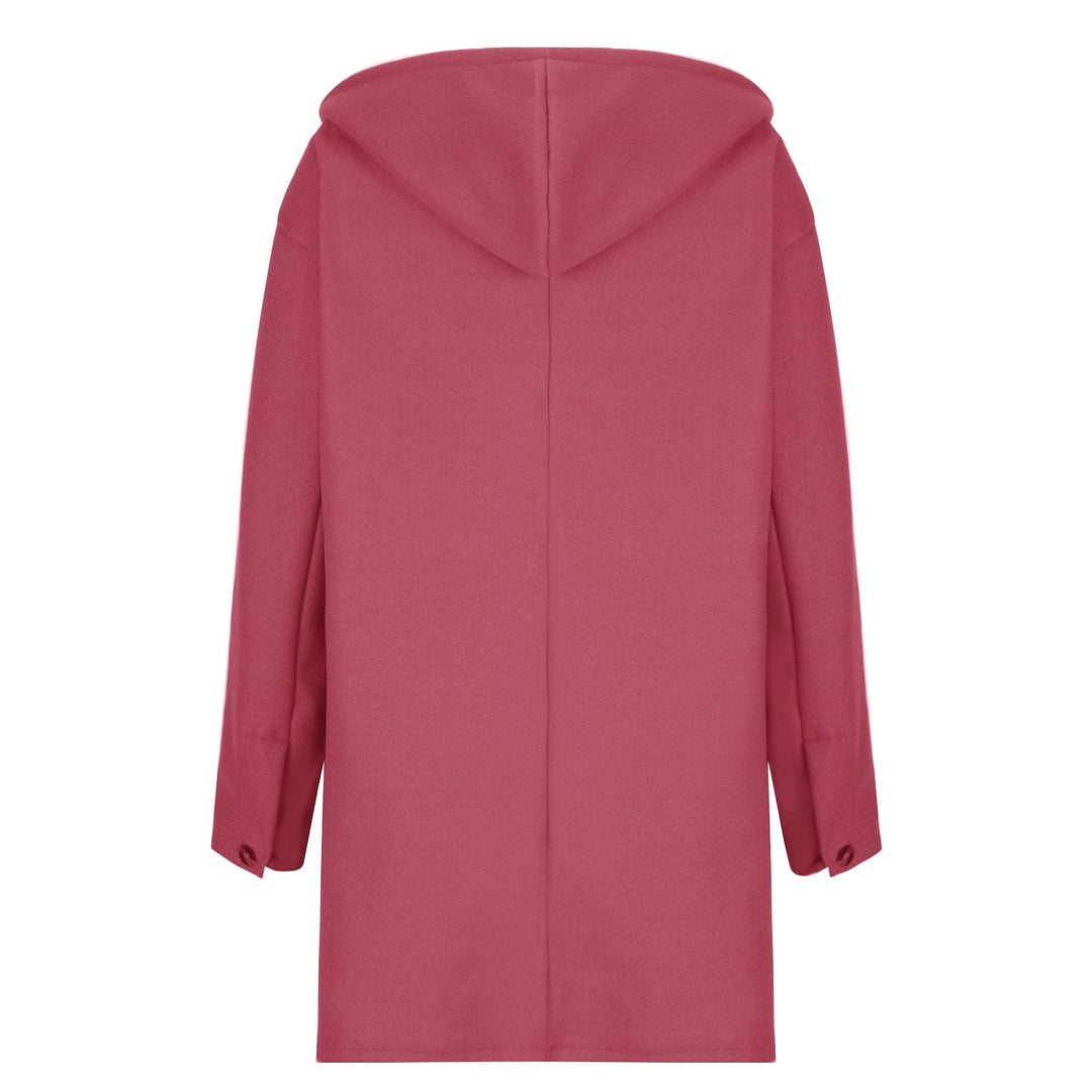 Jackets in a comfortable winter style for women with buttons and bags 1