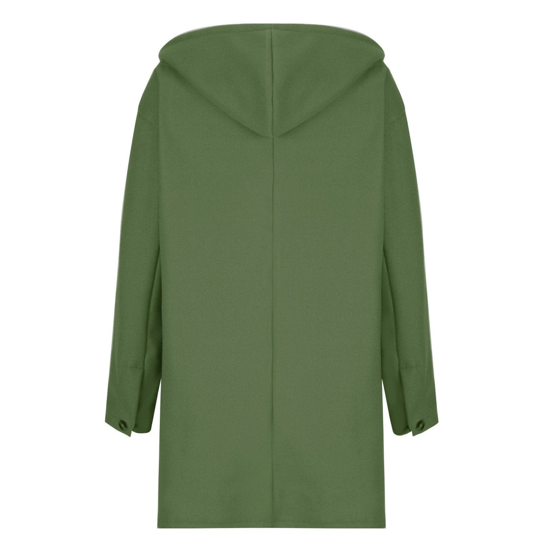 Jackets in a comfortable winter style for women with buttons and bags 3